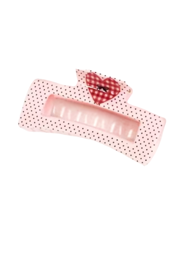 Mini Valentine Hair Claw