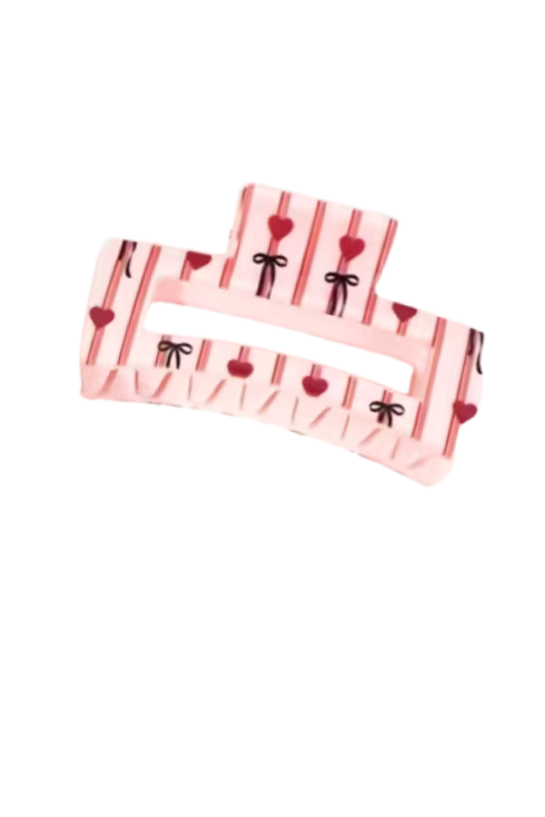 Mini Valentine Hair Claw