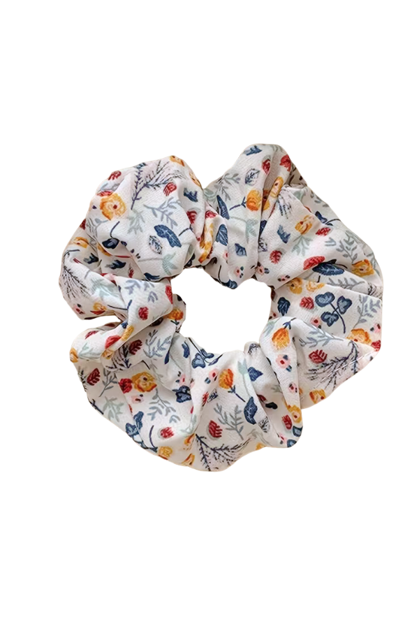 Vintage Ditsy Floral Hair Scrunchies