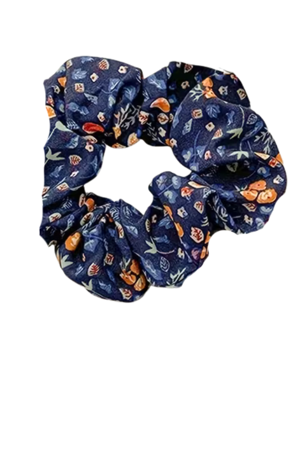 Vintage Ditsy Floral Hair Scrunchies