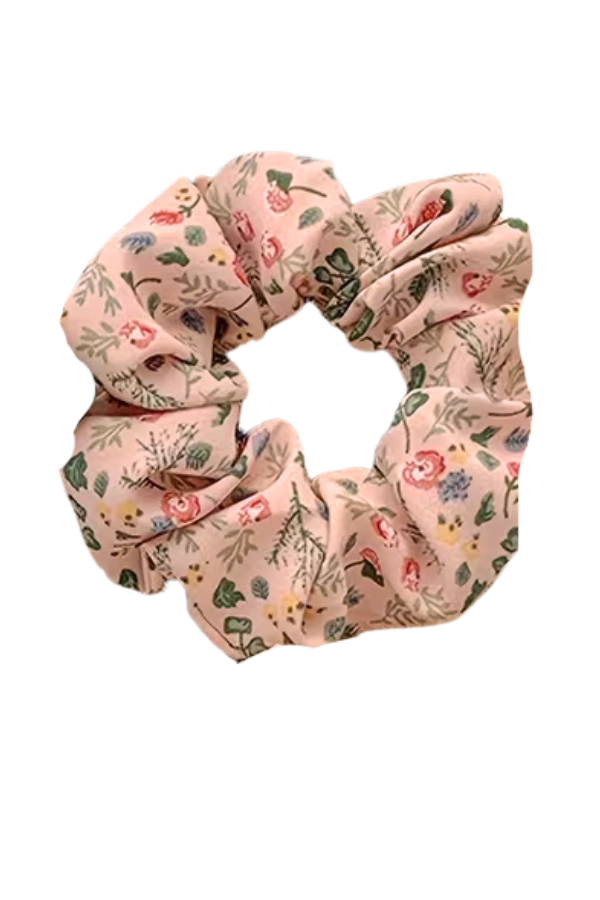 Vintage Ditsy Floral Hair Scrunchies