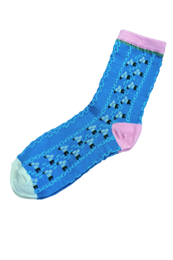 Springtime Tulip Socks