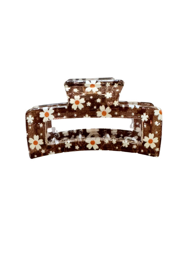 Daisy Flower Hair Claw