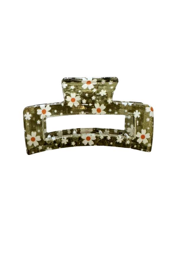 Daisy Flower Hair Claw
