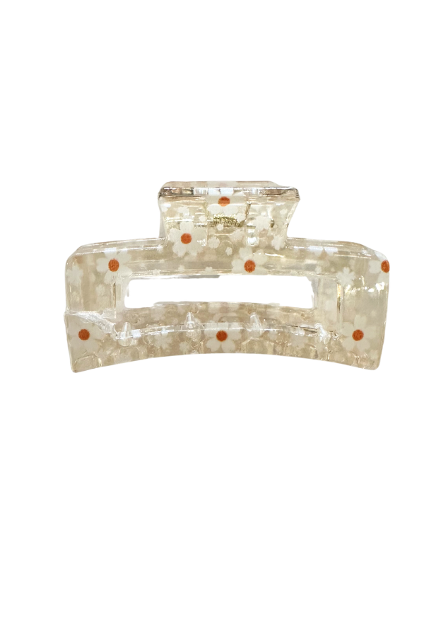 Daisy Flower Hair Claw