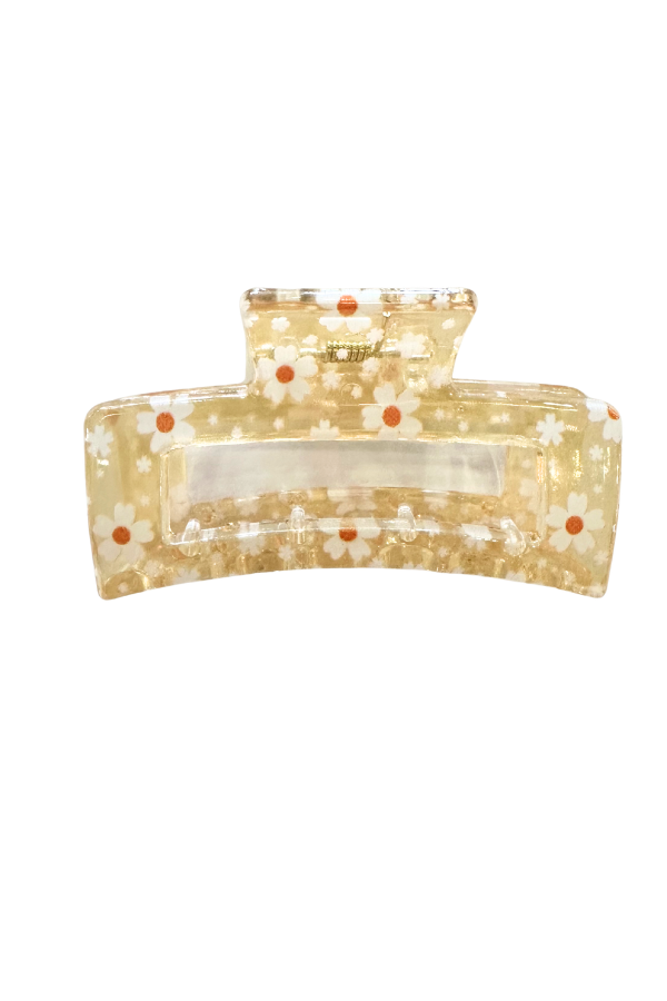 Daisy Flower Hair Claw